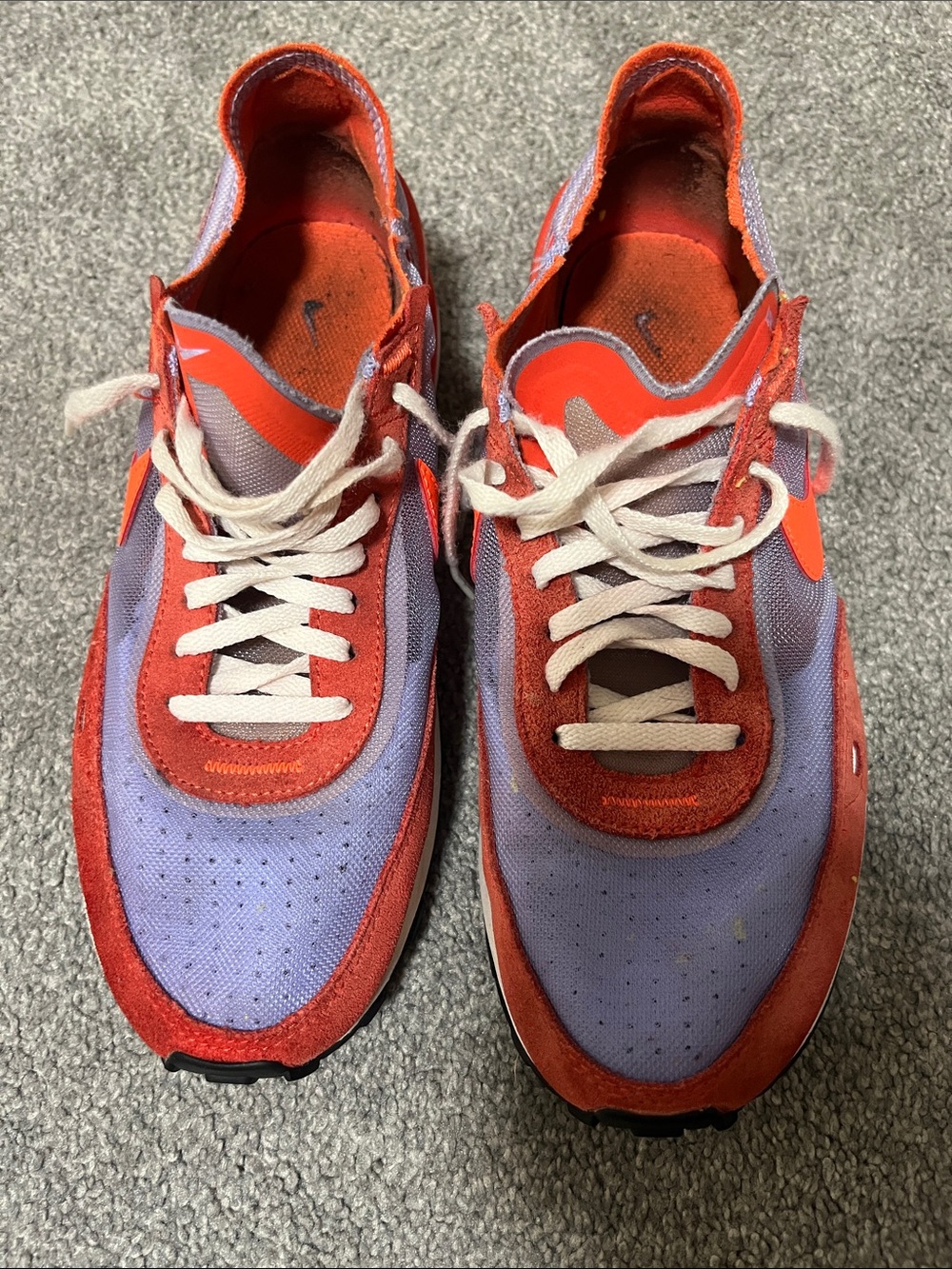 Nike Women's Athletic Shoes in Orange and Lavender